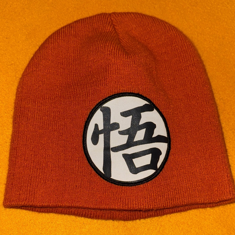 Original DBZ Goku Beanie (Orange)